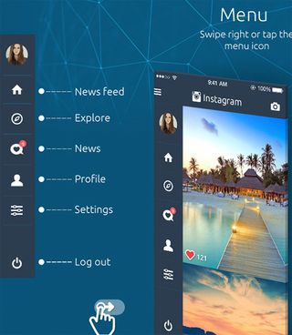 Instagram concept design