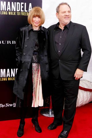 Anna Wintour and Harvey Weinstein