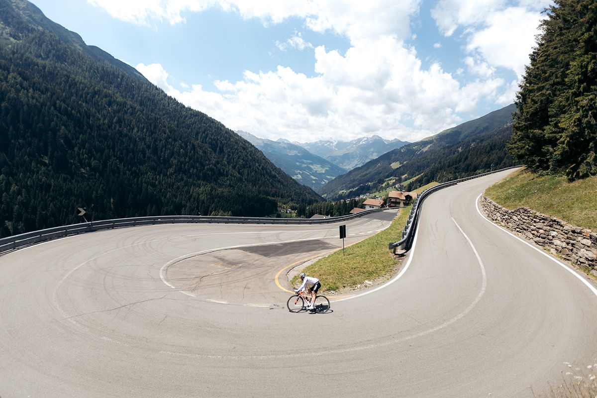 Team Sunweb training in K&uuml;htai, Austria in July after the coronavirus pandemic halted the road season