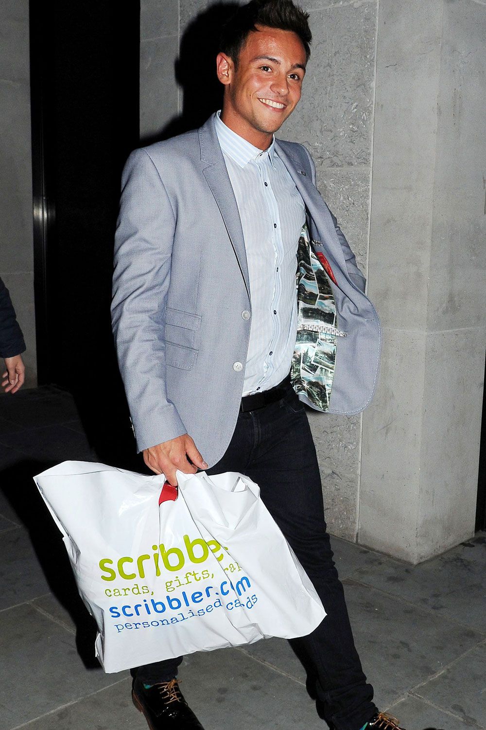 Tom Daley out and about in London