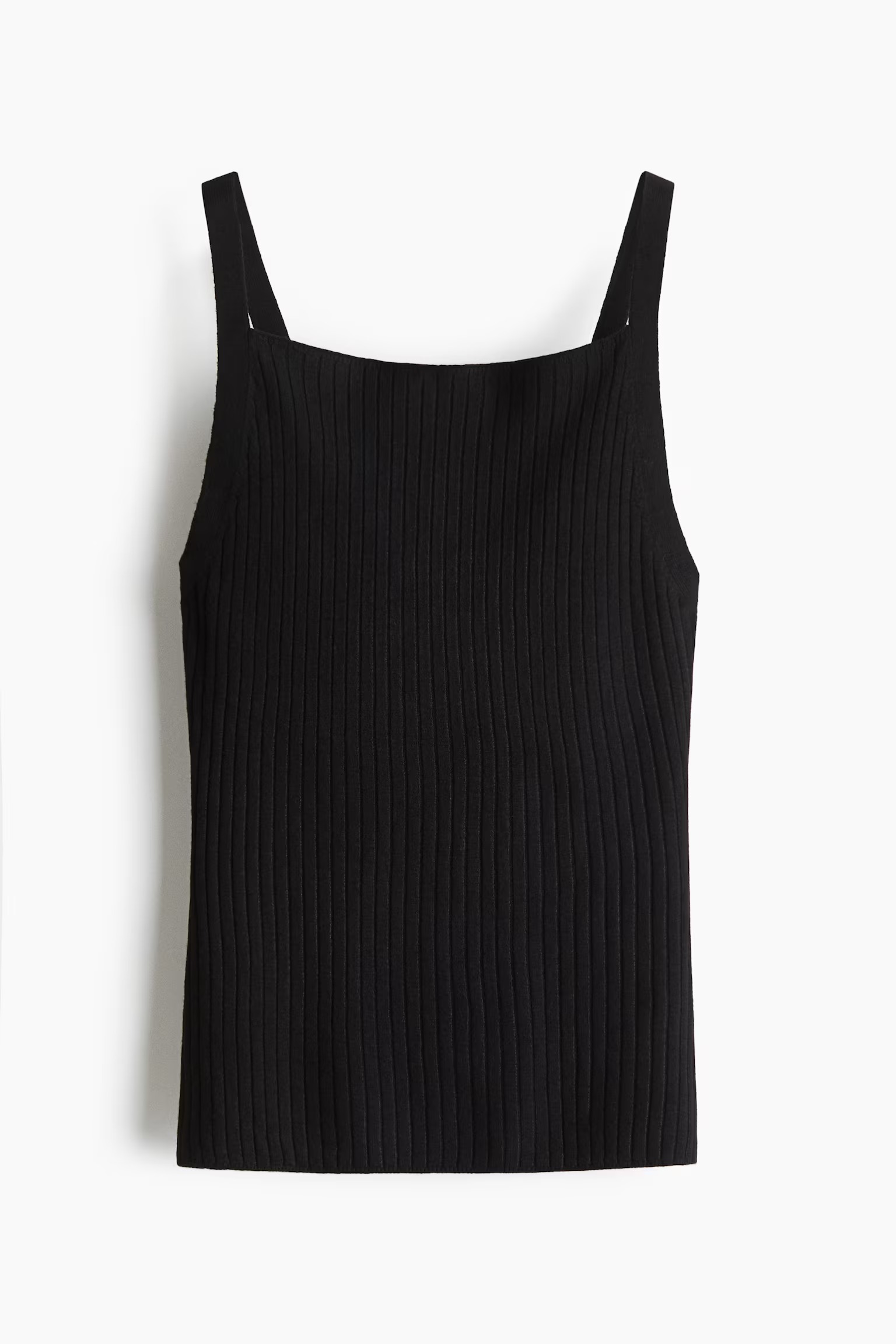 H&M, Rib-Knit Strappy Top