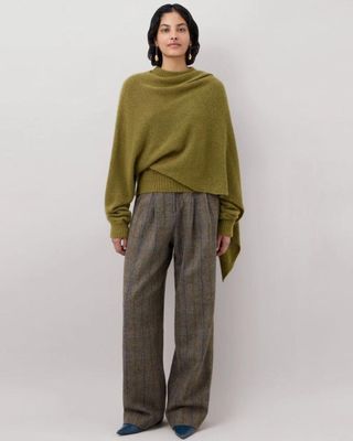 Mulberry X Rejina Pyo, Draped Knit Top