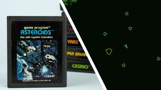 Real Asteroids game and the fake one by Claude AI