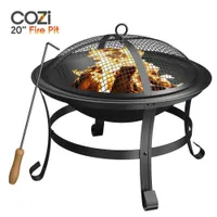 Cozii Wood Burning Fire Pit
