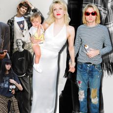 Kurt Cobain and Courtney Love lead the pack in '90s influenced-style