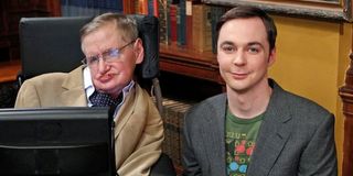 jim parsons and stephen hawking big bang theory