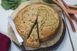 Rhubarb Cinnamon bake