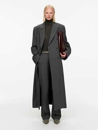 Arket, Oversized Double-Breasted Coat 