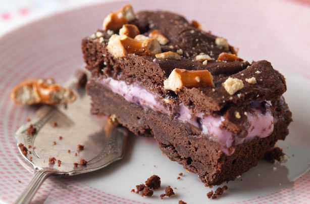 Black Forest brownies