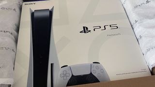 Sony PS5 unboxing