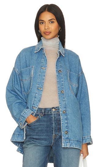 X We the Free Madison City Denim Jacket