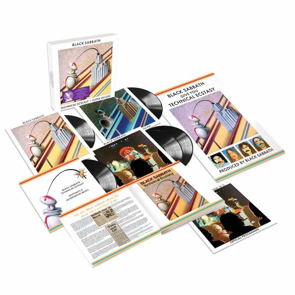 The Super Deluxe, remastered editions of Black Sabbath's 'Technical Ecstasy'