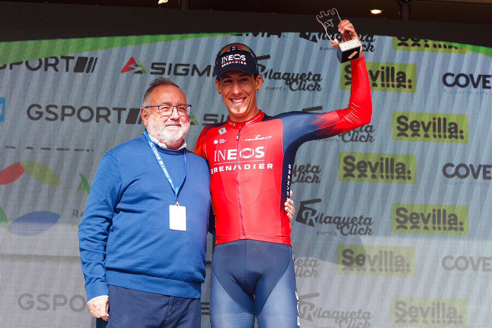 Vuelta a Andalucia Ruta Ciclista Del Sol 2023 - 69th Edition - 5th stage Otura - Alhaurin de la Torre 184,3 km - 19/02/2023 - Omar Fraile (ESP - INEOS Grenadiers) - photo Luis Angel Gomez/SprintCyclingAgency©2023