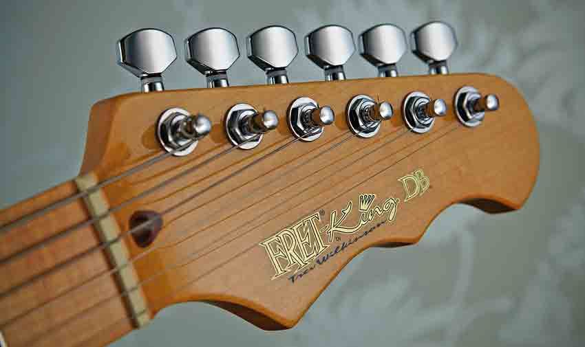 E-Z-Lok staggered-height locking tuners and stagger-drilled block help tuning