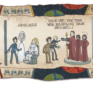 Doctor Who tapestry