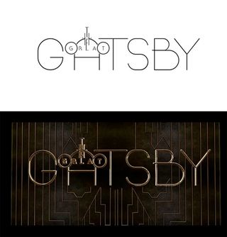 Great Gatsby typography