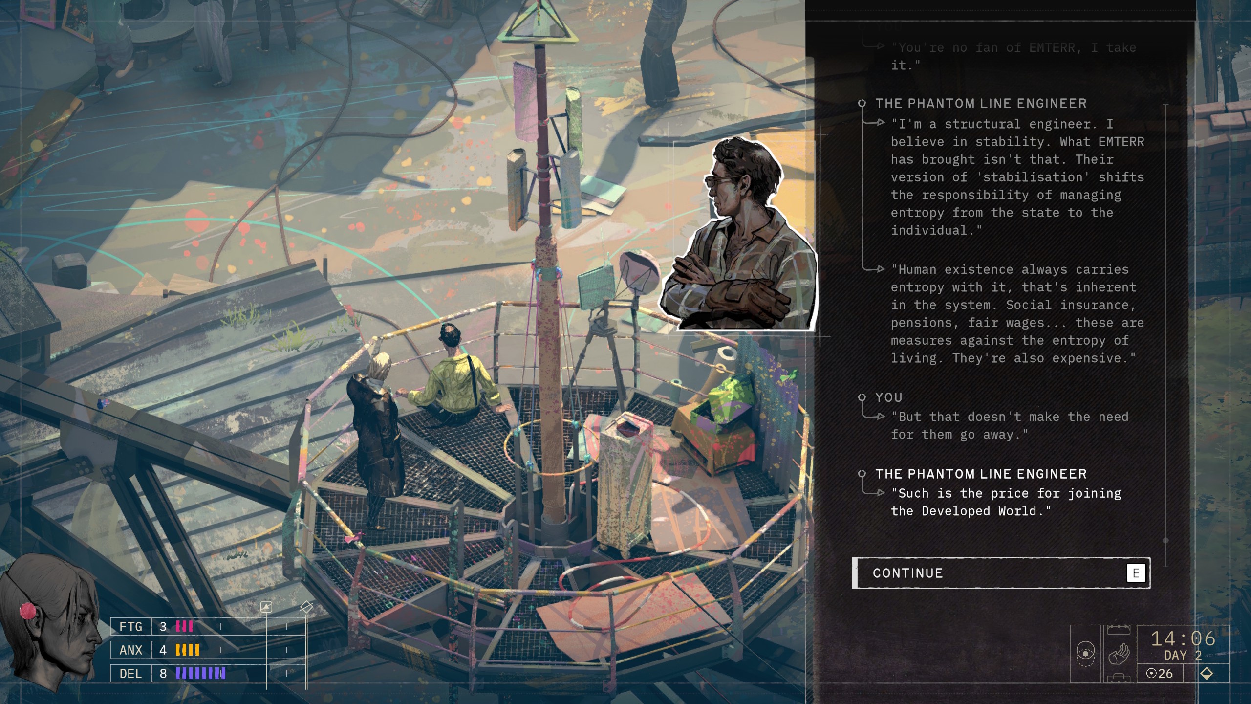 A Zero Parades: For Dead Spies screenshot taken on PC.