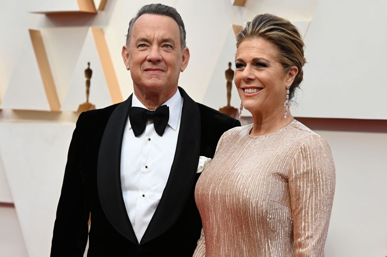 Tom Hanks and Rita Wilson.