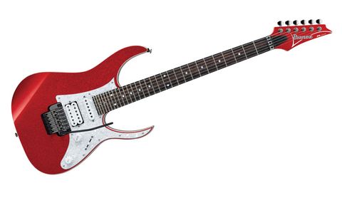 The RG550XH takes shred guitar design to another level: it has 30 frets, for a start!