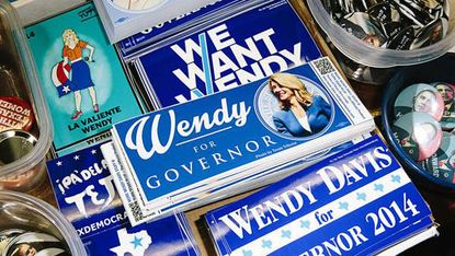 Wendy Davis running for governor, Texas