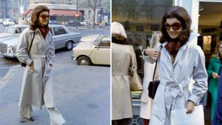 Two photos of Jackie Kennedy