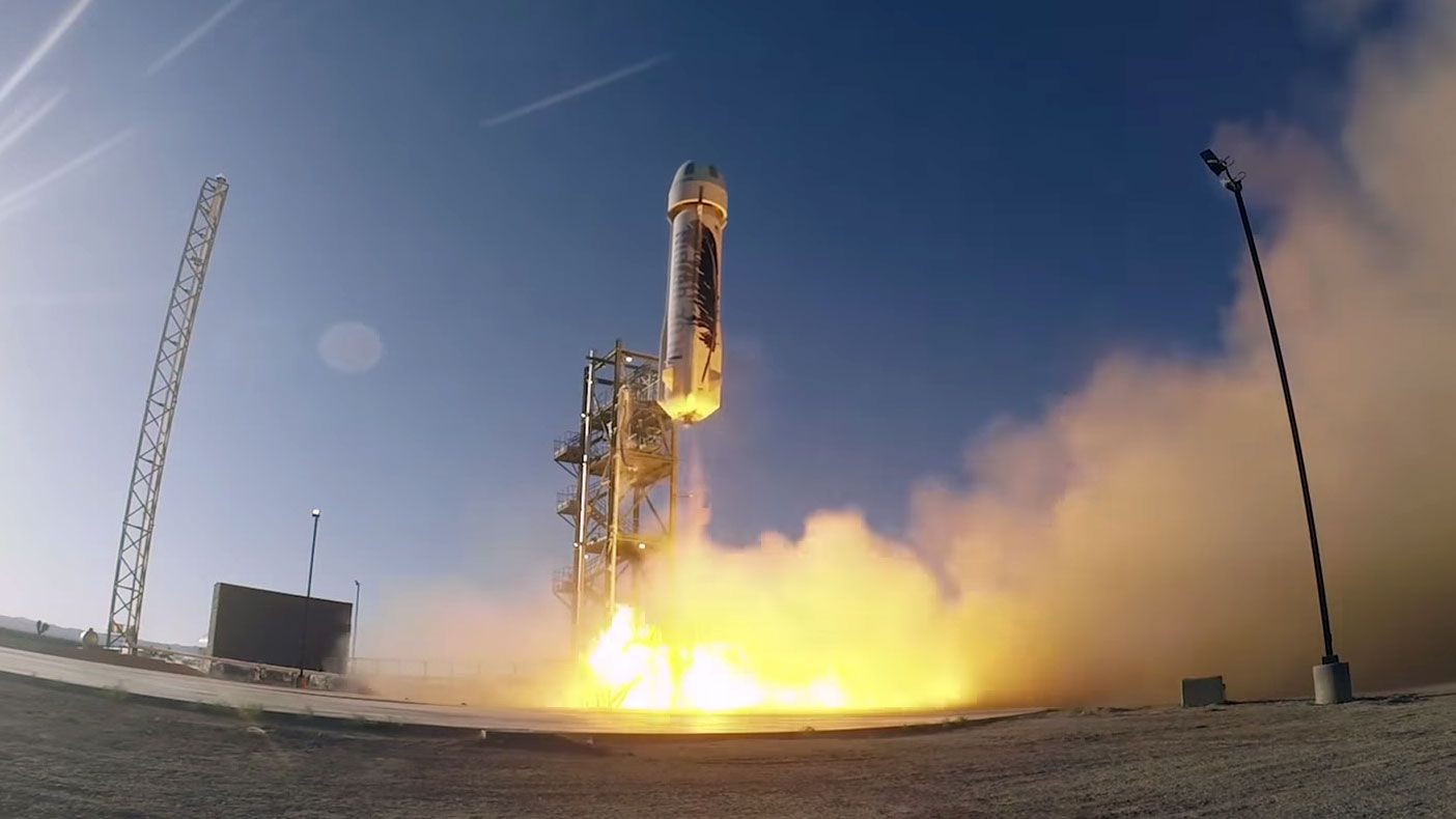 Amazon CEO Jeff Bezos' Blue Origin spaceships will launch before 2020