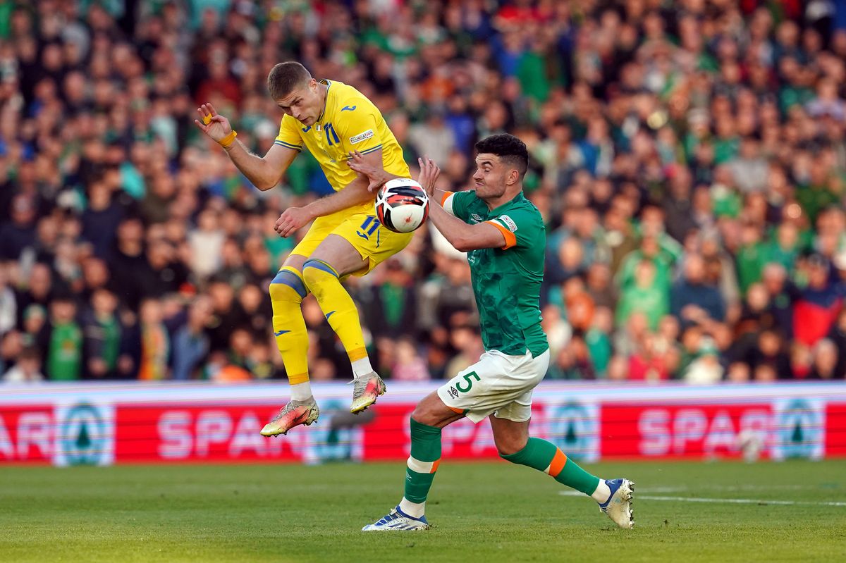 Republic of Ireland v Ukraine – UEFA Nations League – Group B1 – Aviva Stadium