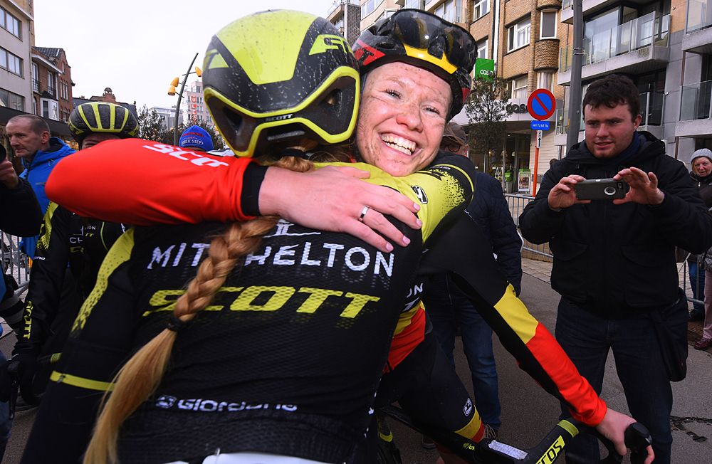 Jolien D'hoore (Mitchelton-Scott) wins Women's WorldTour Driedaagse De Panne-Koksijde Women 2018