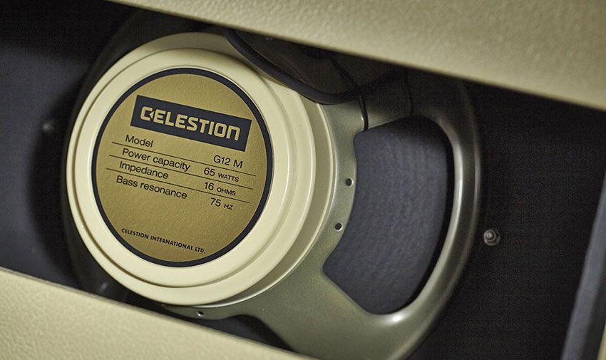 The Celestion Creamback offers classic G12M tone at higher power levels