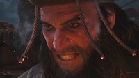 Blackbeard snarling in Assassin's Creed Black Flag Resynced