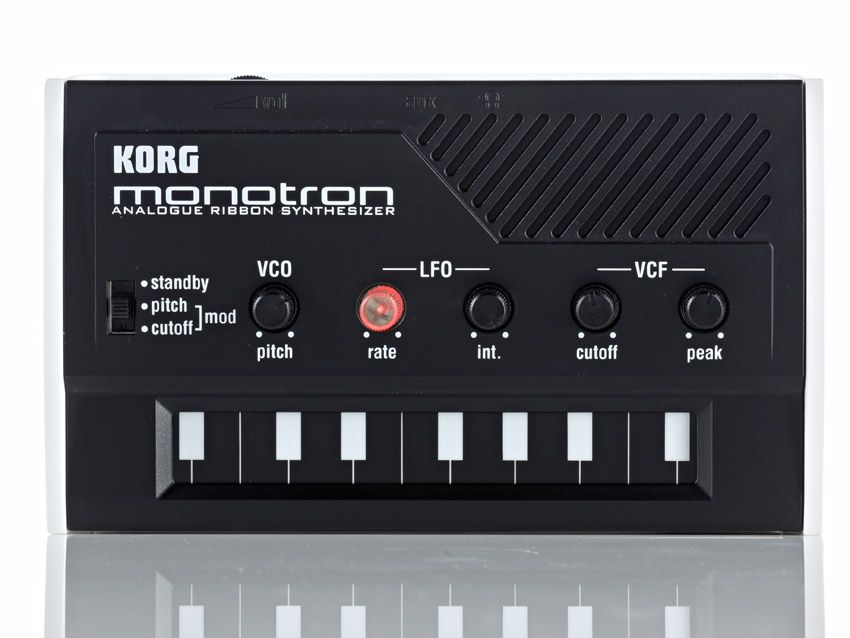 An analogue Korg synth - it's been a while.