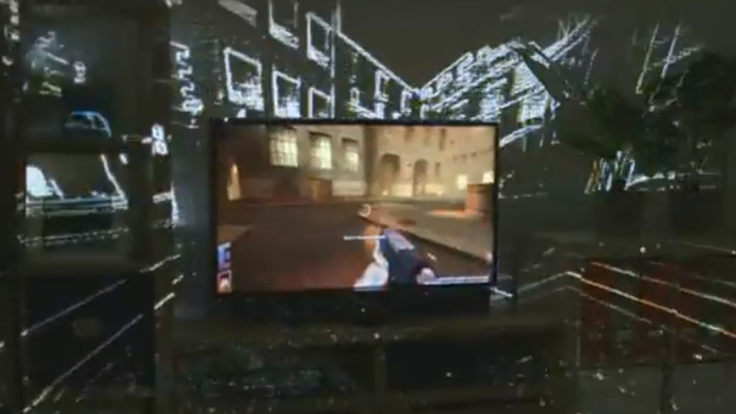 Microsoft IllumiRoom concept brings your whole living room into the game