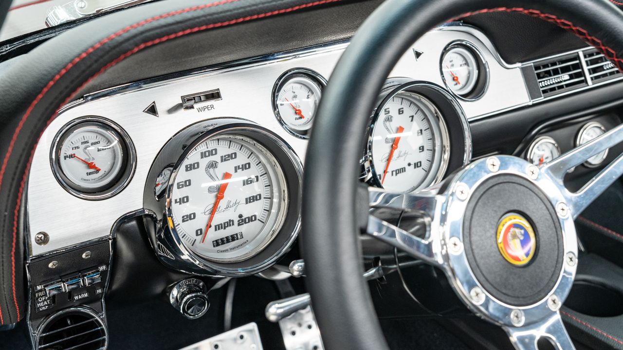 Inside the Mustang 1967-68 GT500CR Carbon by Classic Recreations