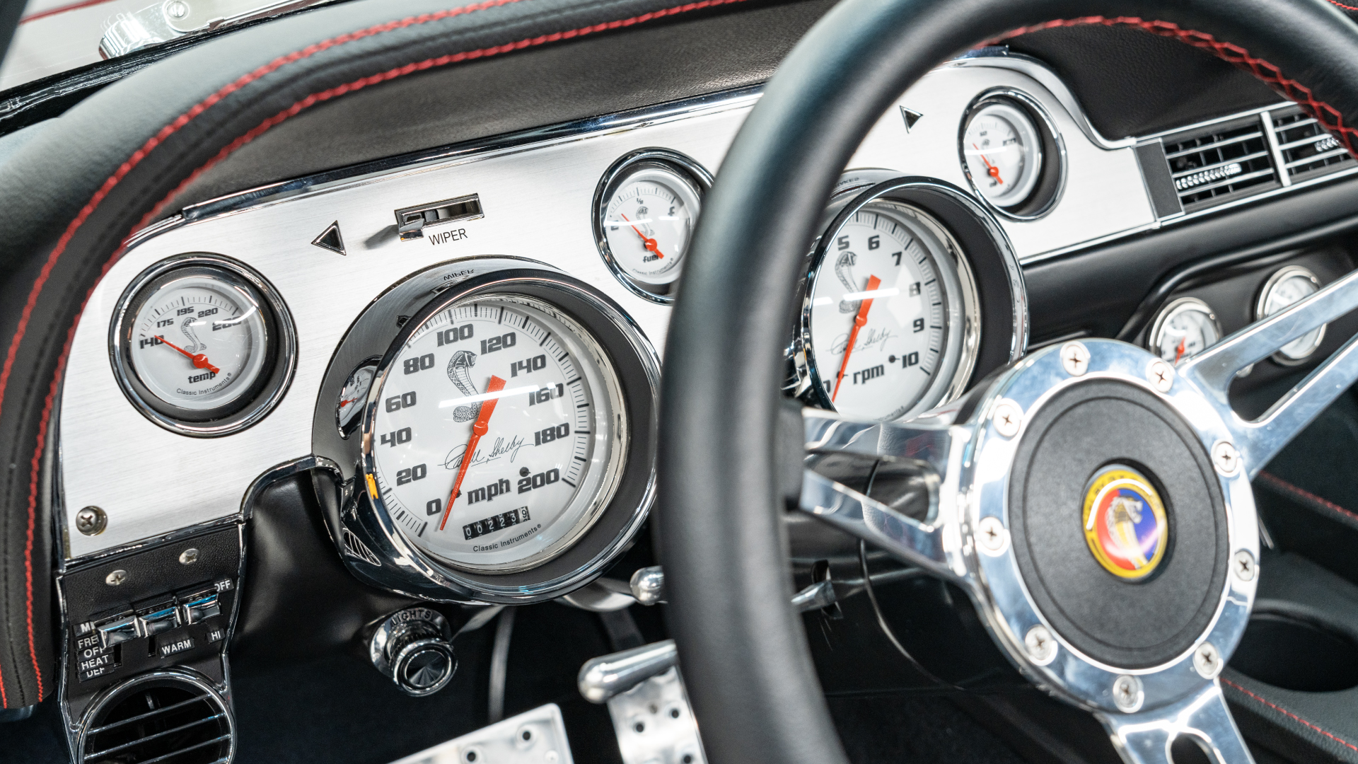 Inside the Mustang 1967-68 GT500CR Carbon by Classic Recreations