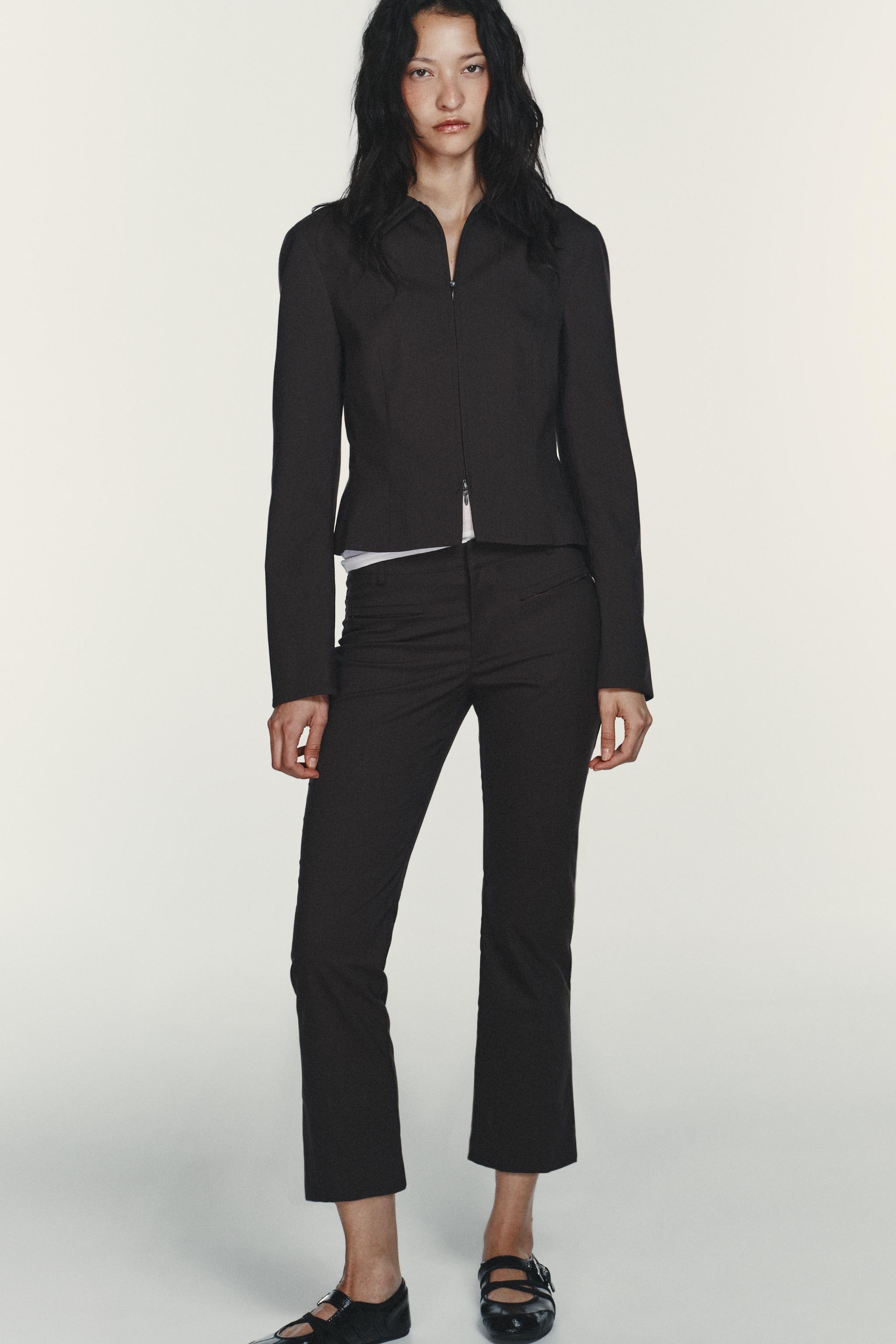 Striped Zipper Jacket