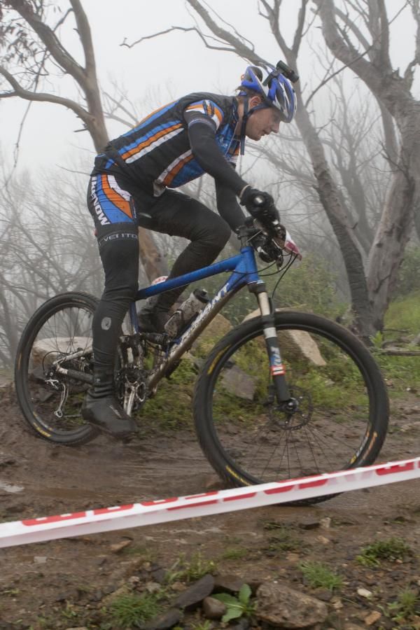 Tim Rowe in the sport men's race