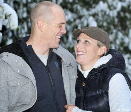 Zarah Phillips and Mike Tindall - FIRST LOOK! Zara Phillips? sparkling engagement ring - Zarah Phillips and Mike Tindall engaged - Celebrity News - Marie Claire 