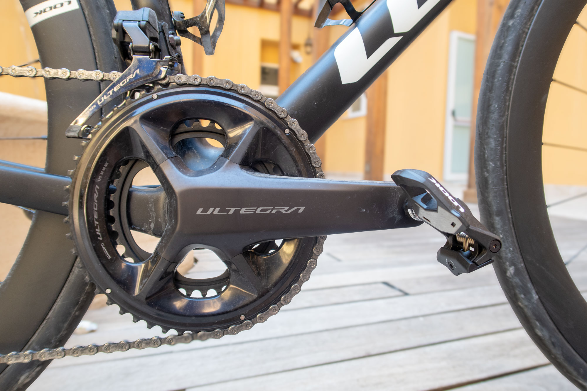 Ultegra chainset on a Look 785 Huez