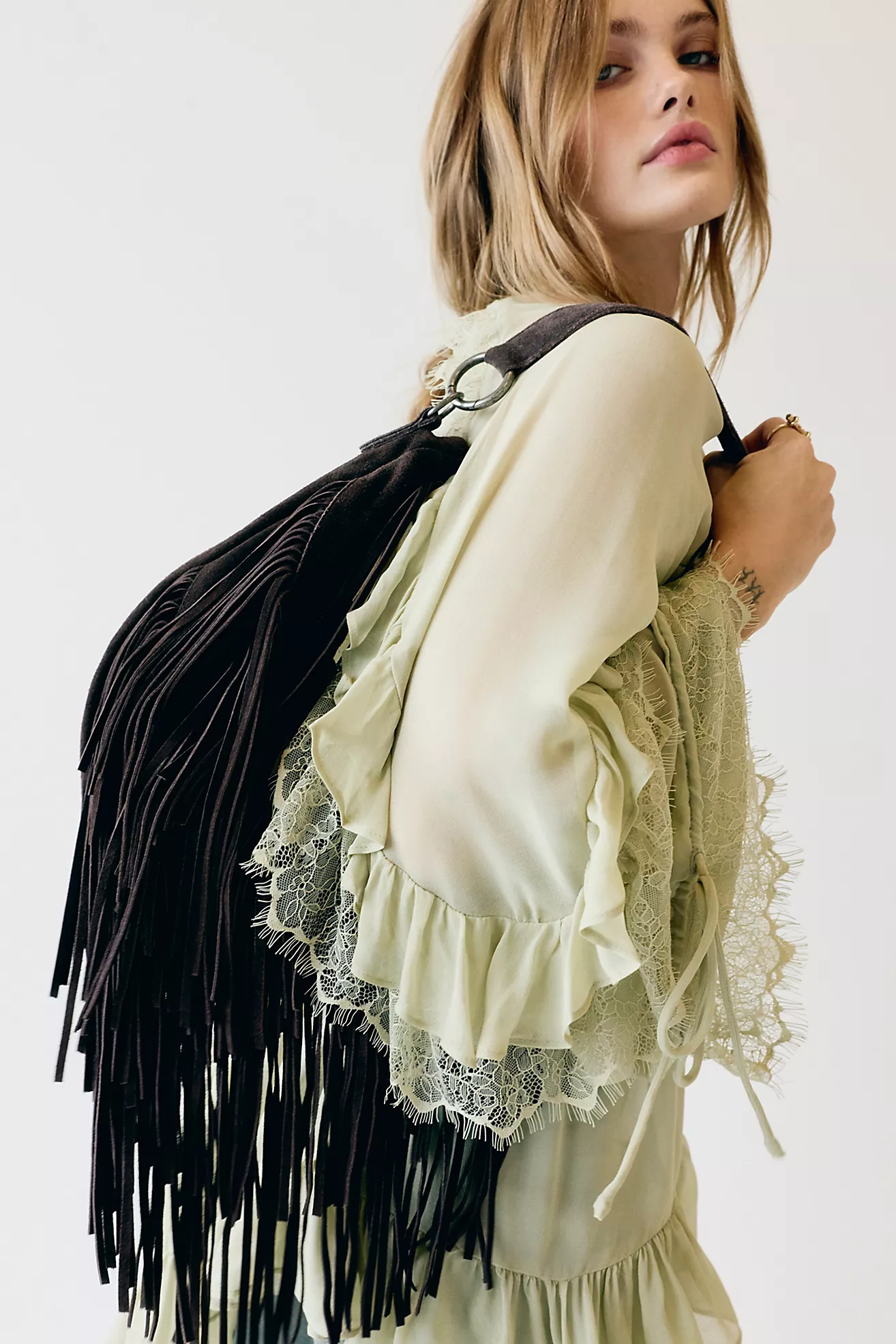 Fern Fringe Shoulder Bag