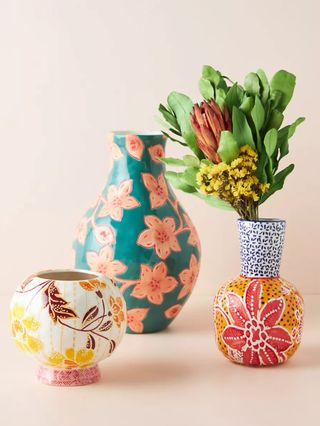 new in at Anthropologie for floral vase