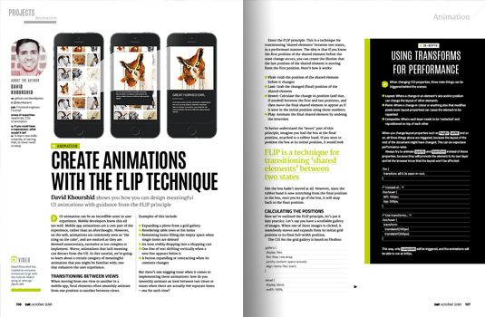 Learn how to build UI animations using FLIP