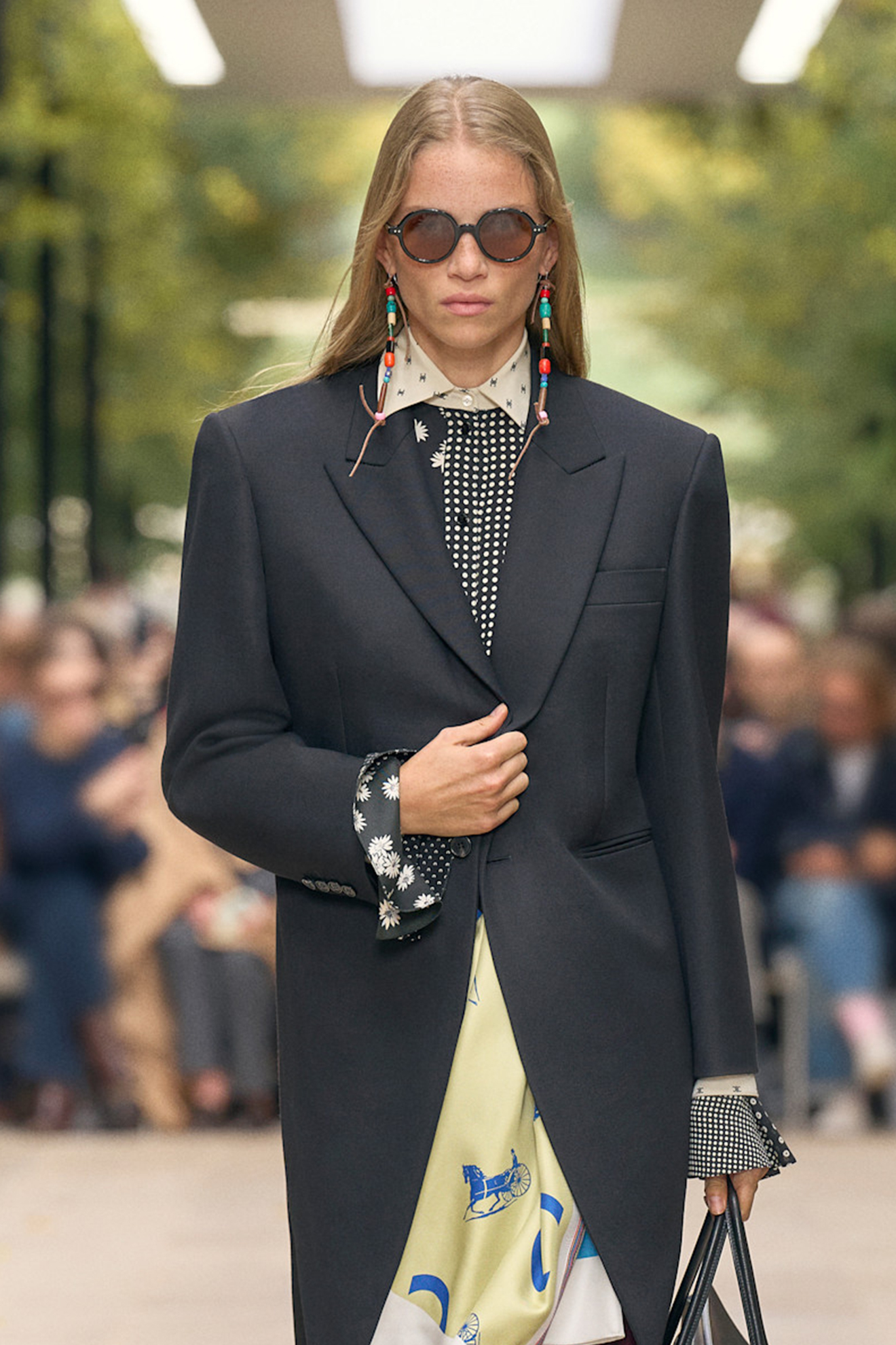Beaded jewelry on the spring/summer 2026 runway