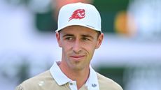 David Puig during a LIV Golf tournament