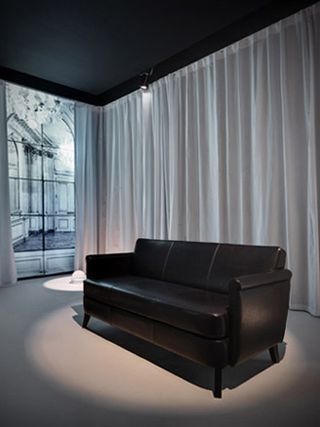 Maison Martin Margiela For their third year at Salone del Mobile, Maison Martin Margiela’s installation ’Géométries Variables’ showed furniture that was edited by Cerruti Baleri and built around the idea of ’pretence’