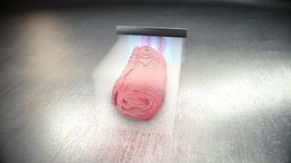 Animation of a 3D scan of a Roman scroll.