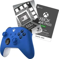 Microsoft &nbsp;Xbox Series X Controller (Shock Blue) Bundle: was $119 now $109 @ Best Buy