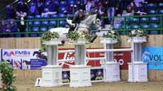 Holly Smith riding Kimba Castello at the Blue Chip Championships 2022