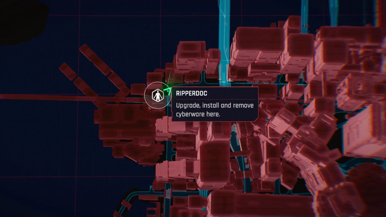 Cyberpunk 2077 Sandevistan in Wellsprings