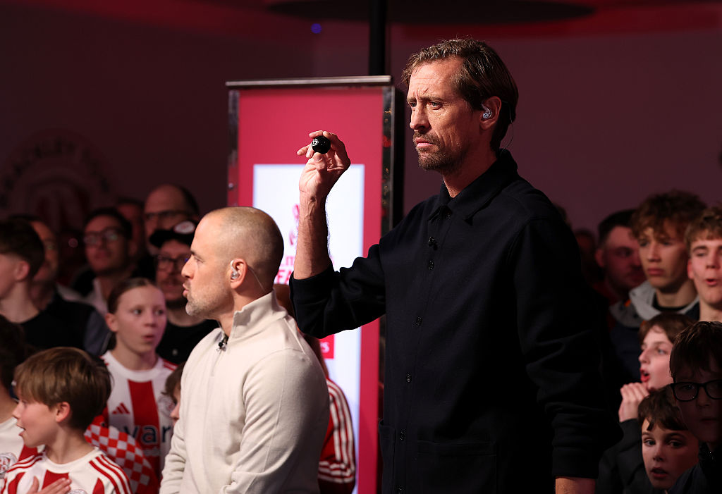 Peter Crouch helped make the FA Cup third round draw