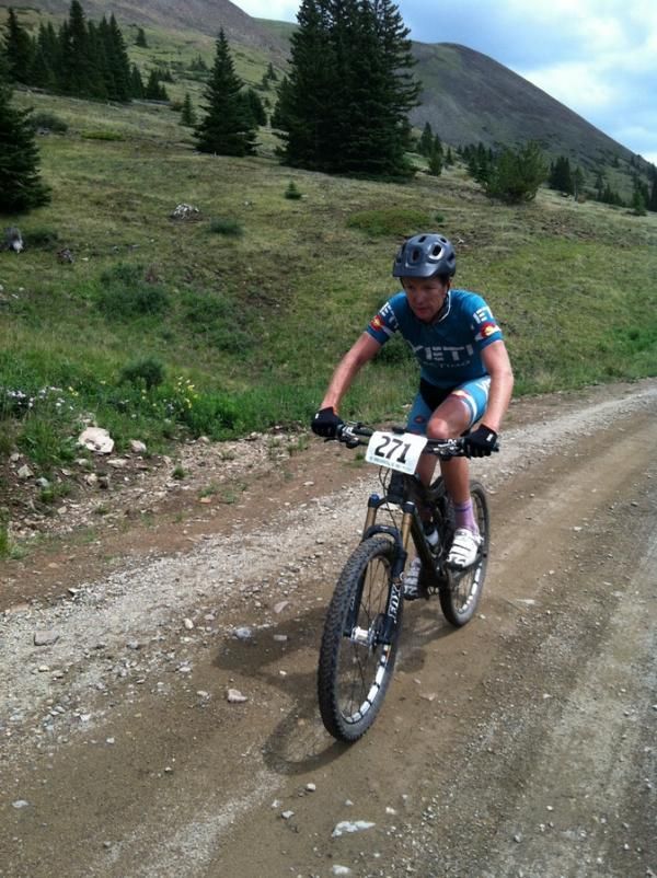 Fifth place Nick Truitt nears final summit at Boreas Pass